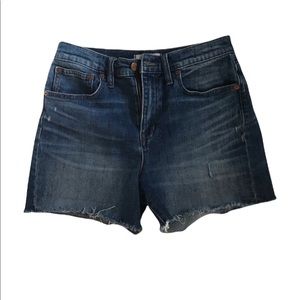 Madewell High Rise Denim Shorts